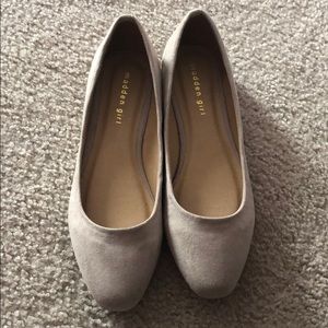 Taupe flats